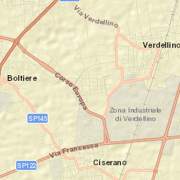 Verdellino Street Map