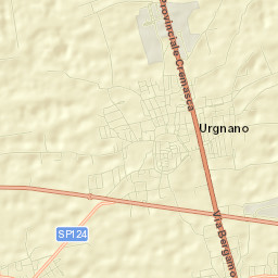 Urgnano Street Map