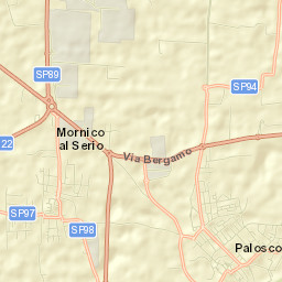 Mornico al Serio Street Map