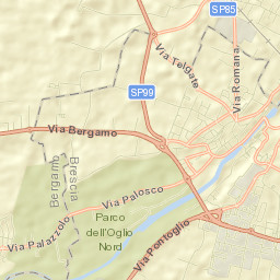 Castelli Calepio Street Map