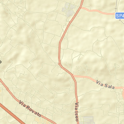 Villa Pedergnano Street Map