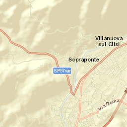 Villanuova sul Clisi Street Map