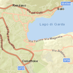 Salò Street Map
