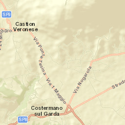 Costermano Street Map