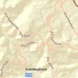 Gambugliano Street Map