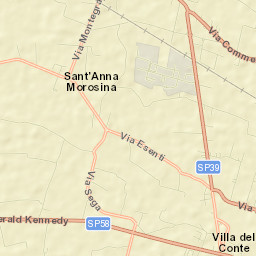 Abbazia Pisani Street Map