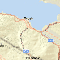 Muggia Street Map