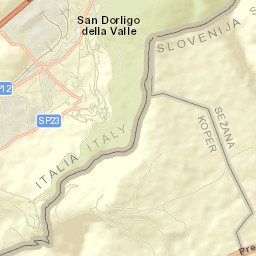 Dolina Street Map