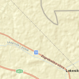 Lekenik Street Map