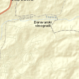 Grad Daruvar Street Map