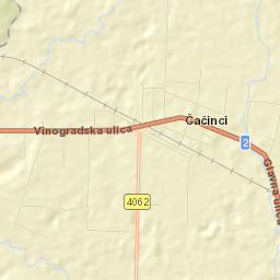 Čačinci Street Map