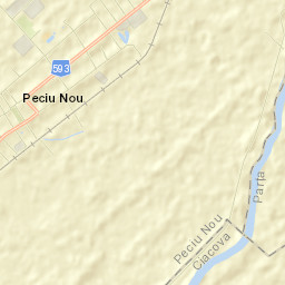 Peciu Nou Street Map