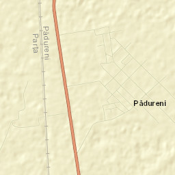 Comuna Pădureni Street Map