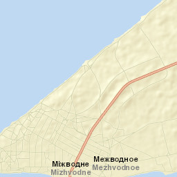 Mezhvodnoye Street Map