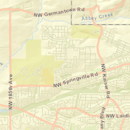 Bethany Street Map