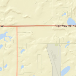 Isanti County Street Map