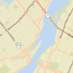 Laval Street Map