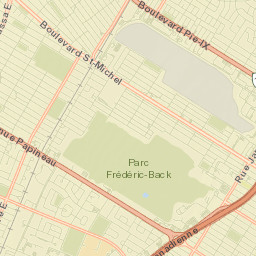 Saint-Michel Street Map