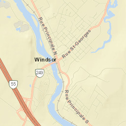 Windsor Street Map