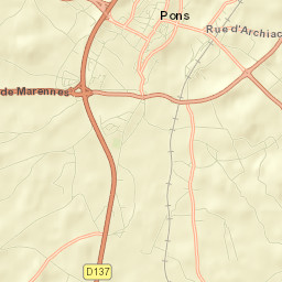Pons Street Map