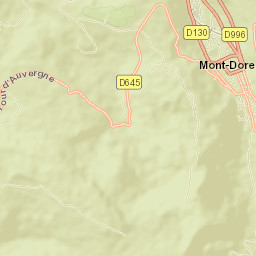 Mont-Dore Street Map