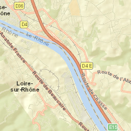Chasse-sur-Rhône Street Map