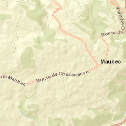 Maubec Street Map