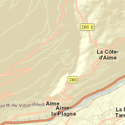 Aime Street Map