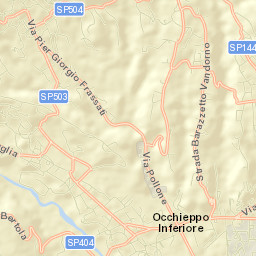 Occhieppo Superiore Street Map