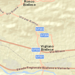 Vigliano Biellese Street Map