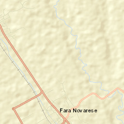 Fara Novarese Street Map