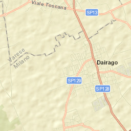Dairago Street Map