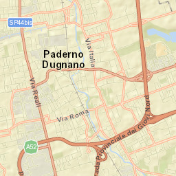 Paderno Dugnano Street Map