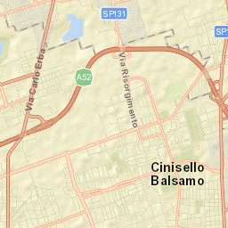 Cinisello Balsamo Street Map