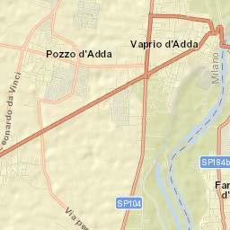 Pozzo d'Adda Street Map