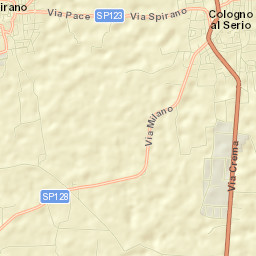 Spirano Street Map