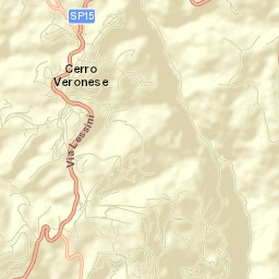 Cerro Veronese Street Map