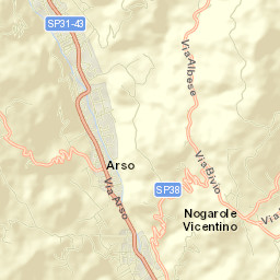Nogarole Vicentino Street Map