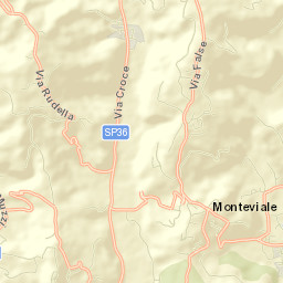 Monteviale Street Map