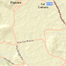 Costabissara Street Map