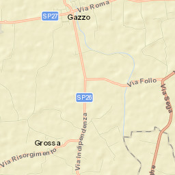 Gazzo Street Map