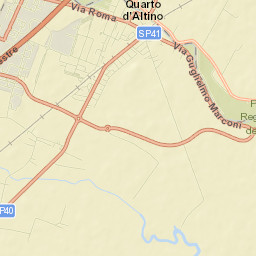 Quarto d'Altino Street Map
