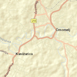Črnomelj Street Map