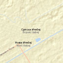 Srpski Itebej Street Map