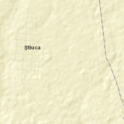Comuna Ştiuca Street Map