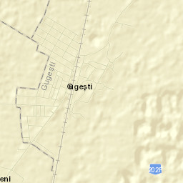 Comuna Gugeşti Street Map