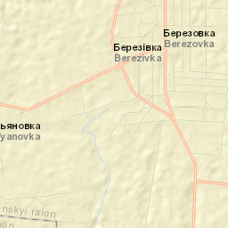 Berezovka Street Map