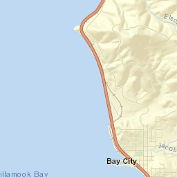 Bay City Street Map