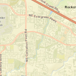 Rockcreek Street Map