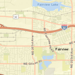 Fairview Street Map